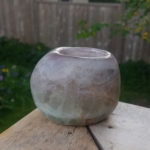 beautiful quartz tealight holder